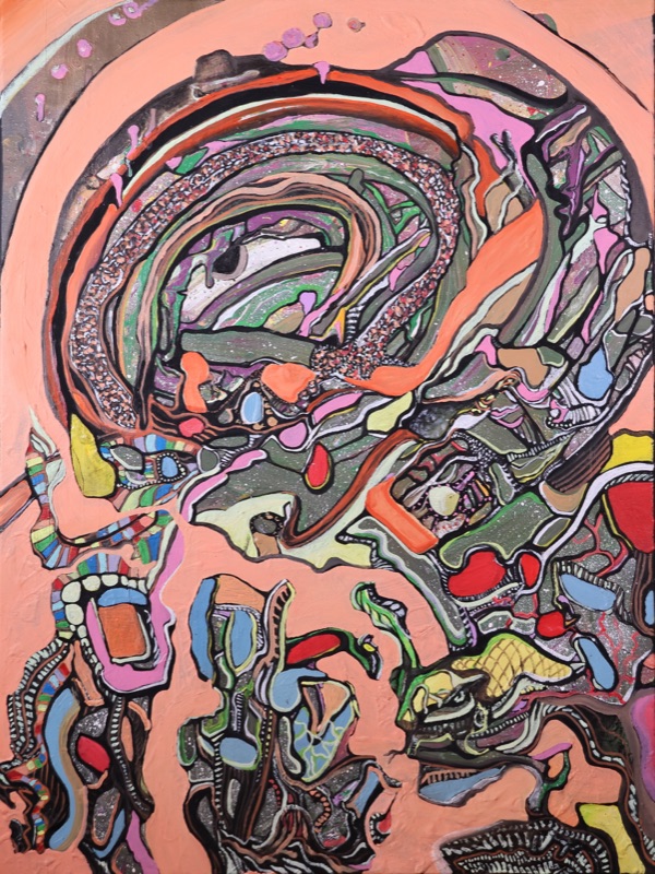 Alien - Oil painting by Scott Jelinek