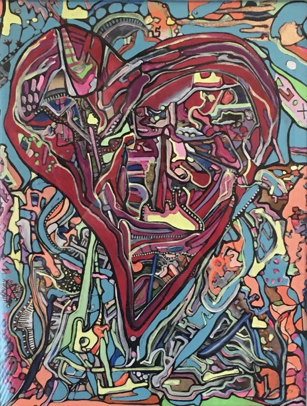 Heart - Oil painting by Scott Jelinek