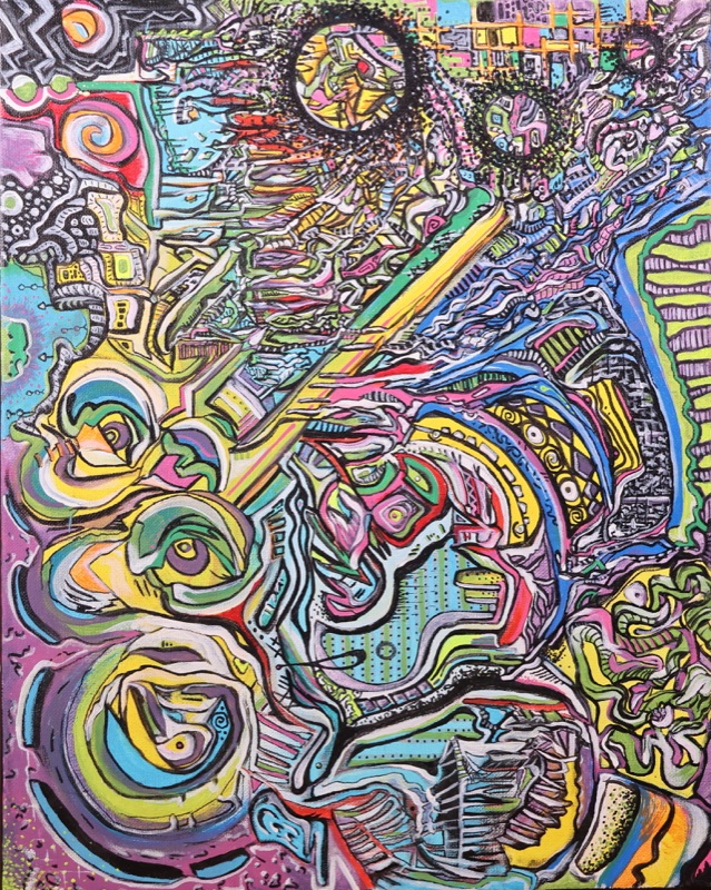 Panda - Oil painting by Scott Jelinek